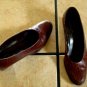 VTG. CAPPAGALLO BROWN/BLACK DISTRESSED LEATHER SHOES