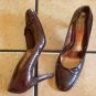 BANANA REPUBLIC BROWN SNAKESKIN/LEATHER DRESS SHOES