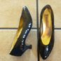 VTG. STEFANI BLACK SEQUINS/SATIN CLASSIC DRESS SHOES