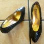 VTG. STEFANI BLACK SEQUINS/SATIN CLASSIC DRESS SHOES