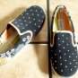 SKECHERS CALI MULTI-COLORED CANVAS SLIP ON SHOES