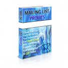 Mailing list profits
