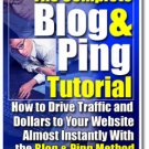 The complete blog & ping tutorial