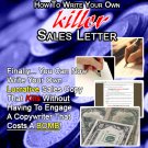 How to write your own killer sales letter