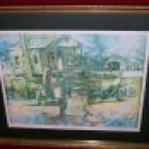 William Tolliver Print, Rare -  Going Home For A Visit -  framed, signed, ltd. ed., numbered