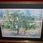 William Tolliver Print, Rare -  Going Home For A Visit -  framed, signed, ltd. ed., numbered