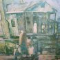 William Tolliver Print, Rare -  Going Home For A Visit -  framed, signed, ltd. ed., numbered