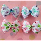Butterfly Bitsy Bows (2 pairs)