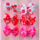 Kisses Bitsy Bows (3 pairs)
