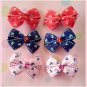 Nautical Anchors Bitsy Bows (3 pairs)