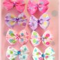 Lollipop Bitsy Bows (4 pairs)