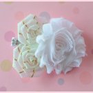 Golden Flower Cluster Clip