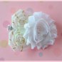 Golden Flower Cluster Clip