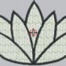 1816 White Lotus Flower