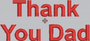 1839 Thank You Dad