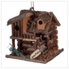 GONE FISHIN" BIRDHOUSE