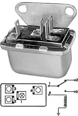 BLOWER RELAY CAMARO CHEVELLE NOVA CORVETTE IMPALA 65-68 68 impala horn relay wiring diagram 