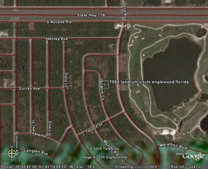 ENGLEWOOD FLORIDA LAND GULF COAST REAL ESTATE BUILDING LOT CHARLOTTE COUNTY