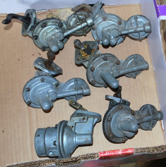 FUEL PUMP FORD FLATHEAD V8 & 6 CYLINDER ORIGINAL 6 PIECE LOT