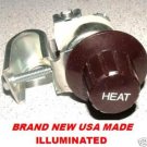 UNIVERSAL HEATER FAN SWITCH ILLUMINATED 12V CAR TRUCK ROD UNIVERSAL HEATER FAN SWITCH ILLUMINATED 12V CAR TRUCK ROD