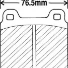 BRAKE PADS MERCEDES PORSCHE BMW ALFA FERRARI VW BUS II