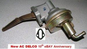 FUEL PUMP RIVIERA DEVILLE ELDORADO SEVILLE TORONADO 81