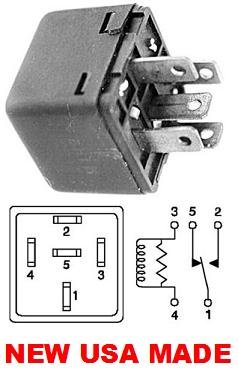 POWER WINDOW RELAY SATURN SW SC SL 1991 1992 1993 1994