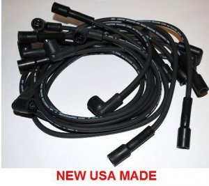 SPARK PLUG WIRES CADILLAC 1957 1958 SILCONE HI TEMP USA