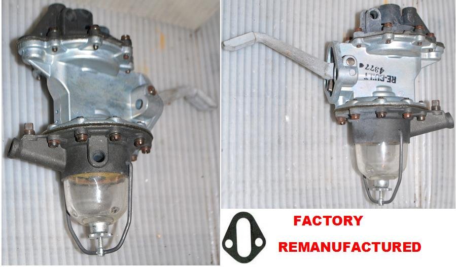 FUEL PUMP CONTINENTAL MOTORS 1939 1940 1941 1942 1943 1944 1945 1946