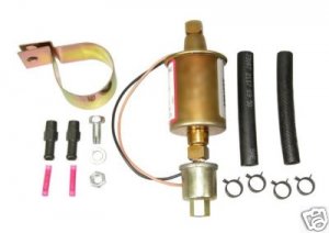 UNIVERSAL ELECTRIC FUEL PUMP IN LINE 30gph 4psi 4 or 6 CYLINDER CARBURETOR NEW USA