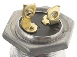 PUSH BUTTON STARTER SWITCH CAR TRUCK TRACTOR HOT ROD CUSTOM 2 TERMINAL