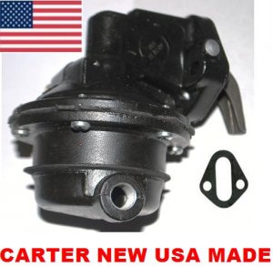 FUEL PUMP OMC MARINE VOLVO PENTA MERCRUISER 470 485 140L 3.0L CARTER M60889 FUEL PUMP