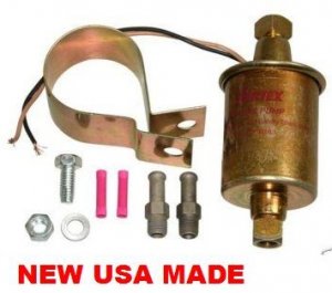 MARINE FUEL PUMP ELECTRIC COAST GUARD RATED 3psi-5psi 30gph