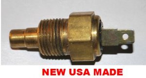 TEMPERATURE SENDER CORVETTE CAMARO CAPRICE MONTE CARLO FIREBIRD CHEVROLET  GMC TRUCK & VAN