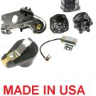 DISTRIBUTOR CAP ROTOR POINTS CONDENSER CHEVROLET 6 CYLINDER