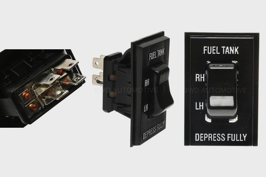 DUAL GAS TANK FUEL SELECTOR SWITCH CHEVROLET GMC TRUCK Auxiliary Gas