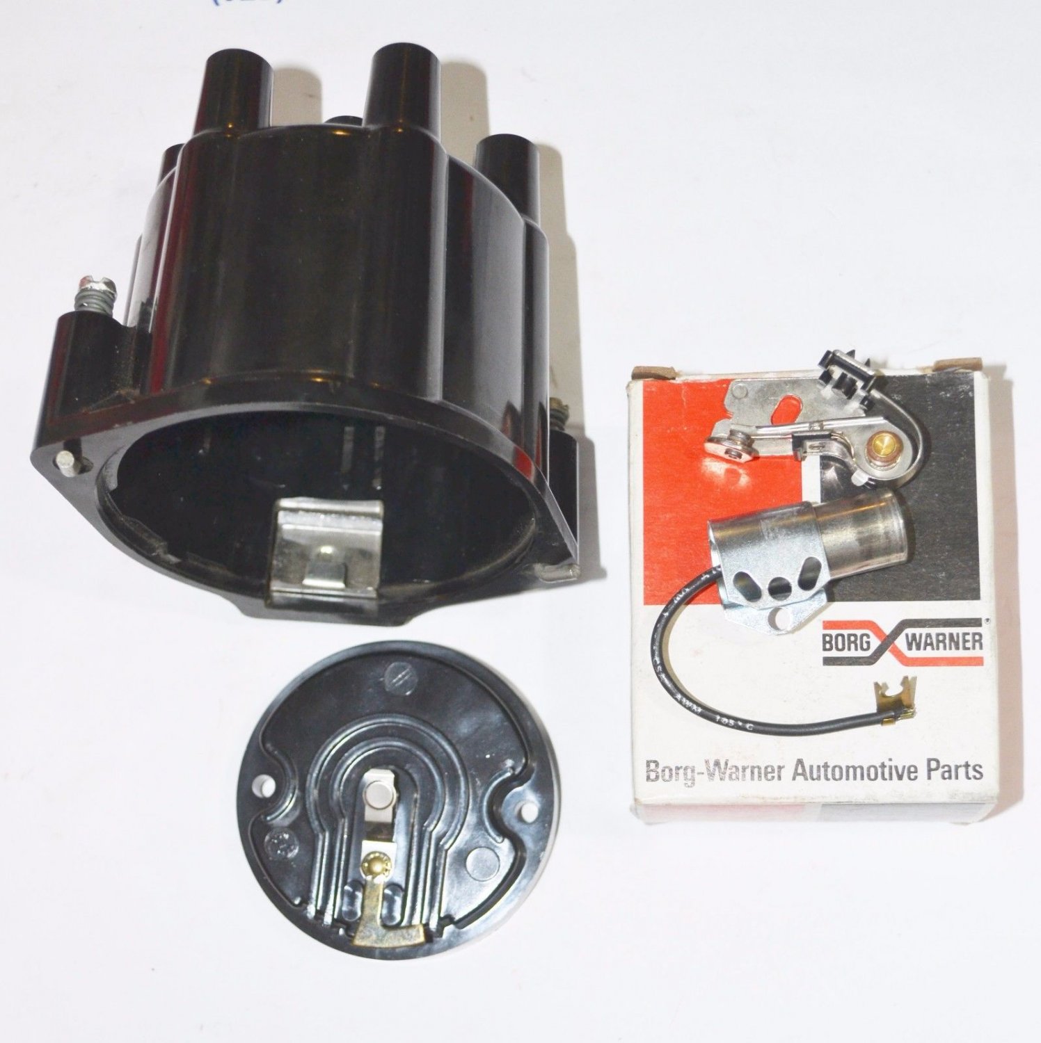 Distributor Cap Rotor Points Condenser BUICK 198 225 JEEP 225