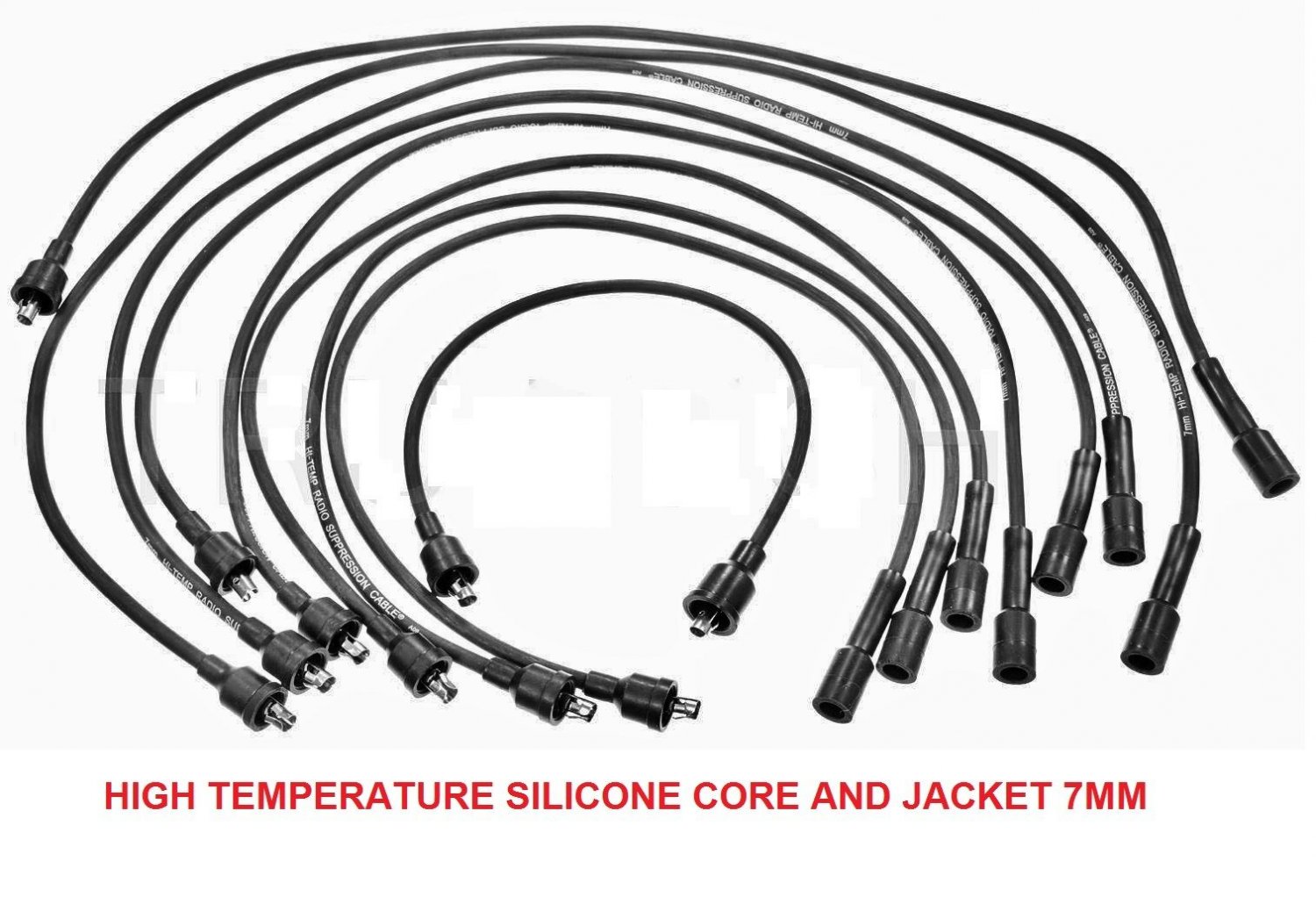 Distributor Cap Rotor & Spark Plug Wires JEEP V8 304 360 401 1981 1980