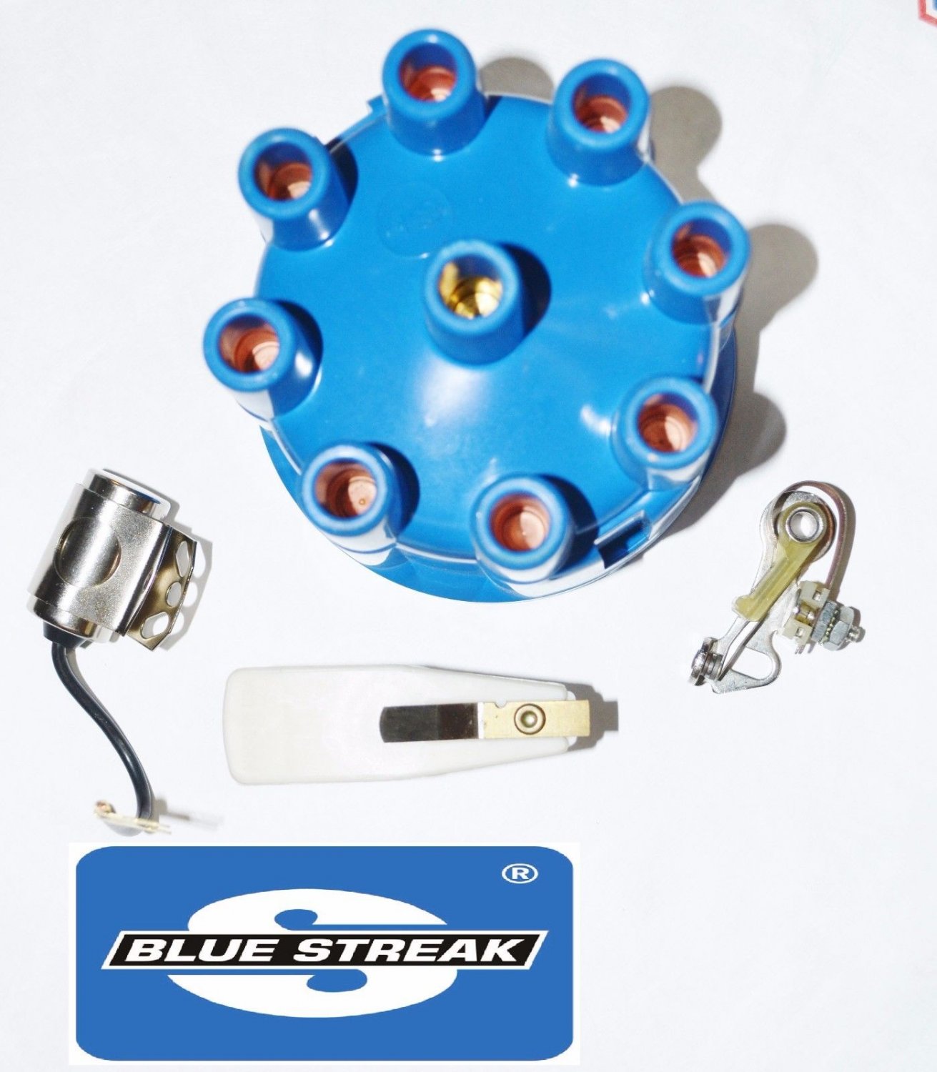 DISTRIBUTOR CAP POINTS/ROTOR/CONDENSER CHRYSLER DODGE PLYMOUTH 273 318