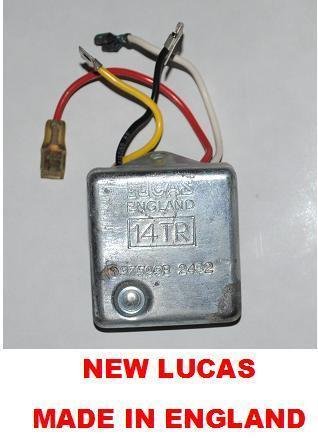 LUCAS VOLTAGE REGULATOR MG MGB MGB GT MIDGET TRIUMPH SPITFIRE TR6 TR7 TR8 GT6