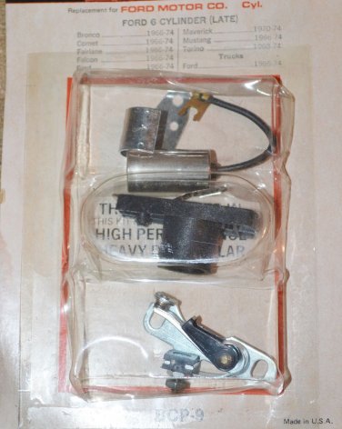 ROTOR POINTS CONDENSER FORD FALCON MERCURY COMET 1966 1974 1968 1969 1970-1974