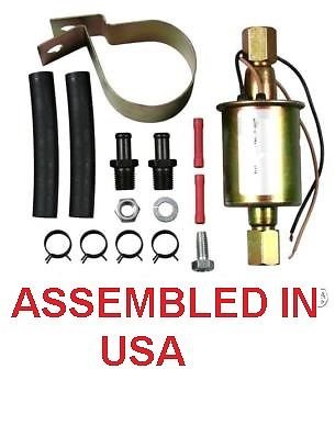 DIESEL ELECTRIC FUEL PUMP UNIVERSAL 10psi-14psi 35gph 12 volt IN LINE FUEL PUMP