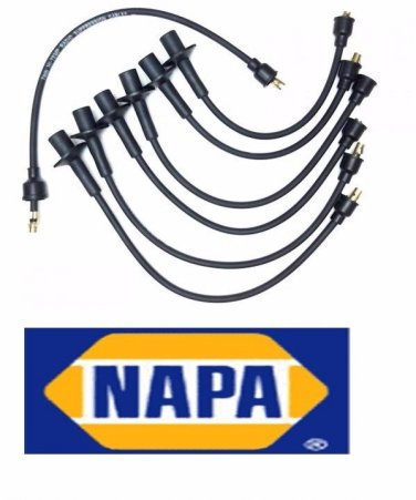 SPARK PLUG WIRES BUICK CHEVROLET DODGE GMC FORD MERCURY OLDSMOBILE PONTIAC 6 CYL