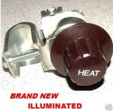 UNIVERSAL HEATER SWITCH 12 VOLT 4  POSITION CAR TRUCK TRACTOR HOT ROD LIGHTED