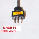 TOGGLE SWITCH 16AMP 12 VOLT 3 TERMINAL 12VMADE IN ENGLAND TOGGLE SWITCH 16AMP 12 VOLT 3 TERMINAL 12VMADE IN ENGLAND