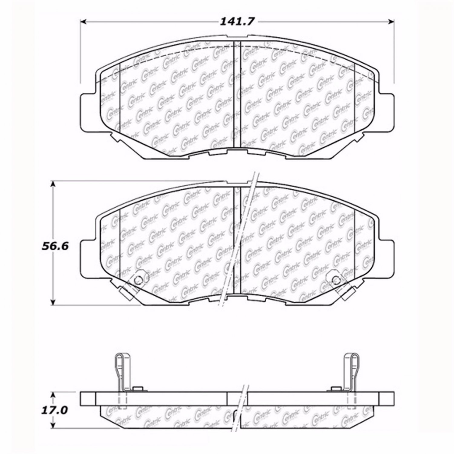 FRONT BRAKE PADS Honda Accord Honda CRV Honda Civic Honda Element Acura ILX FRONT BRAKE PADS Honda Accord Honda CRV Honda Civic Honda Element Acura ILX