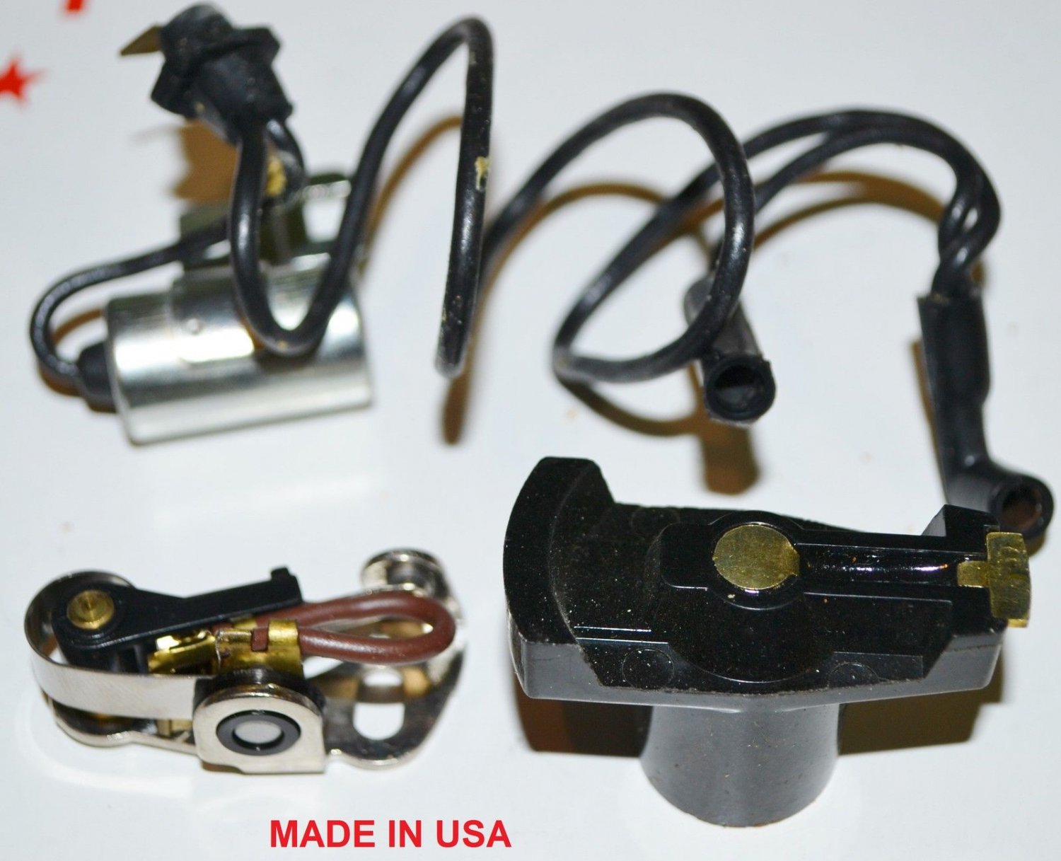 DISTRIBUTOR ROTOR POINTS CONDENSER 1974 MUSTANG II 2.3L PINTO CAPRI 2.0L 197174