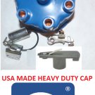 DISTRIBUTOR CAP ROTOR POINTS CONDENSER CHRYSLER DODGE PLYMOUTH 170 198 225 6 CYL
