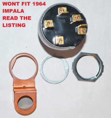 IGNITION SWITCH CHEVROLET IMPALA 1961 1962 1963 Chevy II Nova 1962 1963 1964 C10 C20 C30 1963-1965