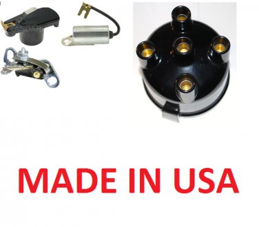 DISTRIBUTOR CAP ROTOR POINTS CONDENSER FORD ANGLIA FORD CORTINA PINTO CAPRI